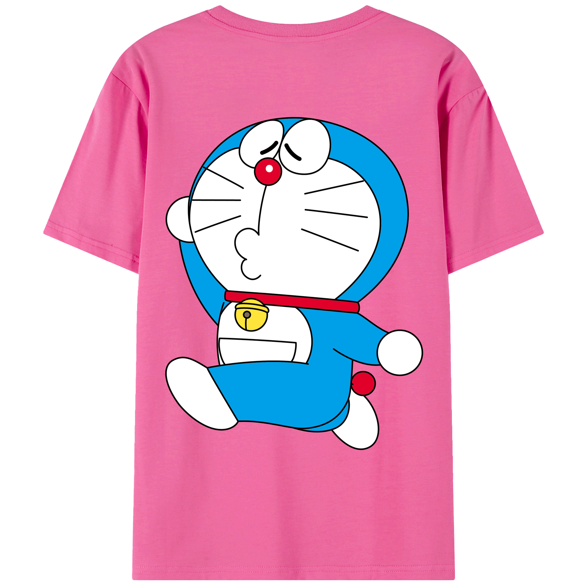 （画像用） ドラえもん Doraemon レディース半袖Tシャツ(バックプリント)